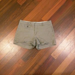 Banana republic muted brown shorts