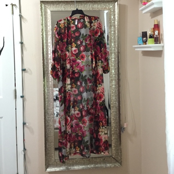 Floral kimono