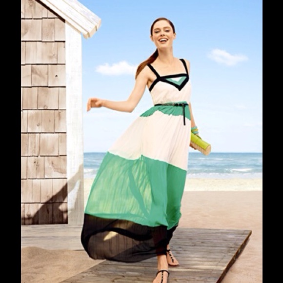 Milly for Banana Republic maxi dress