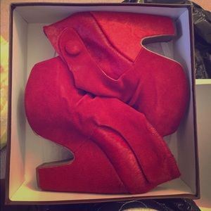 Red Pony Hair - Jeffrey Campbell's