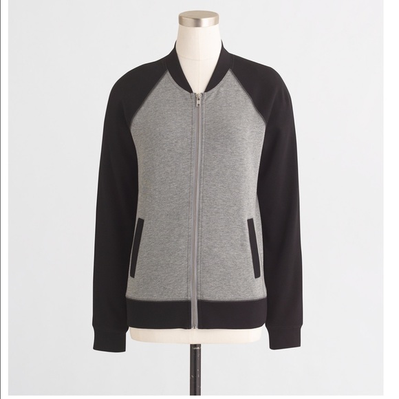 J. Crew Colorblock Varsity Jacket