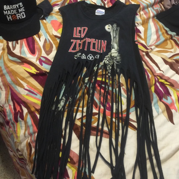 SOLD!!!! Led Zeppelin festival cut tee