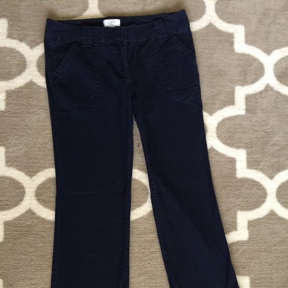 LOFT navy blue pants