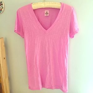 PINK (VS) v-neck tee