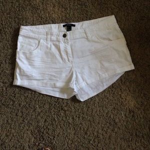 Forever 21 white shorts