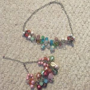 Bracelet and necklace set