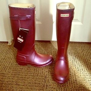 Hunter rain boots