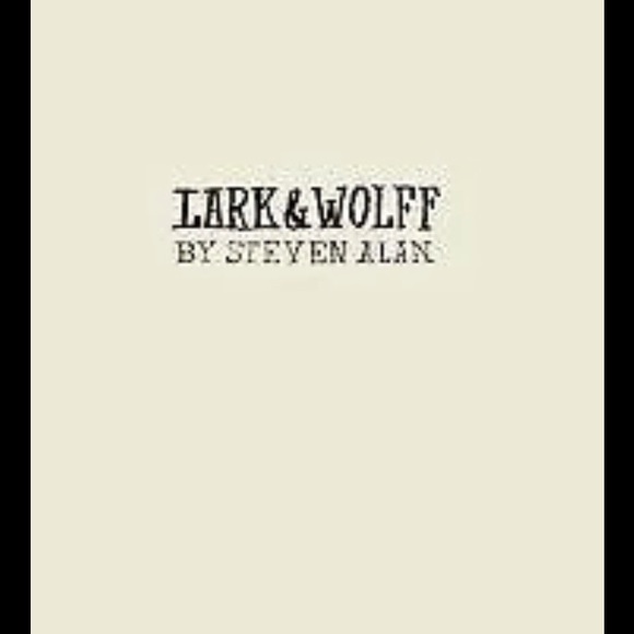 🦋LARK & WOLFF UO Navy Cotton Strapless Dress NWT - Picture 3 of 3