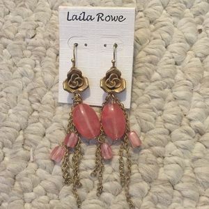Coral earrings