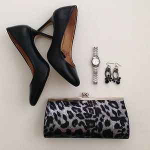 Elegant & sexy animal print clutch