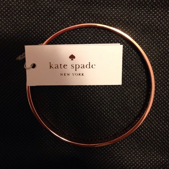 Kate spade rose gold bangle