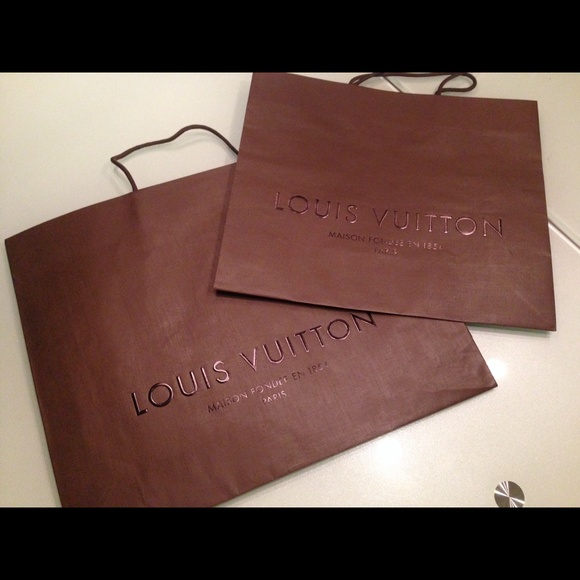 Authentic Louis Vuitton Shopping Bags - two sizes