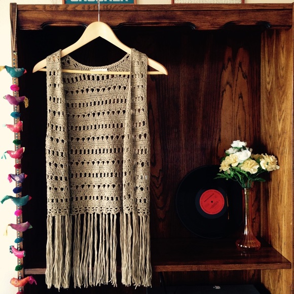 Nordstrom crochet vest