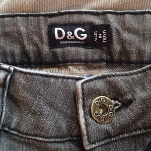 NWOT Dolce & Gabbana Grey Bootcut Jeans