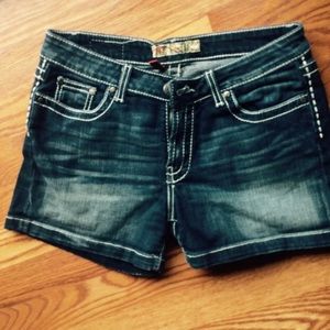 BKE denim shorts