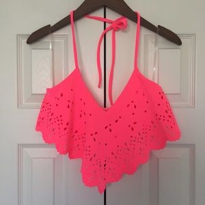 ❌SOLD❌ Neon Cut-out Bra Top