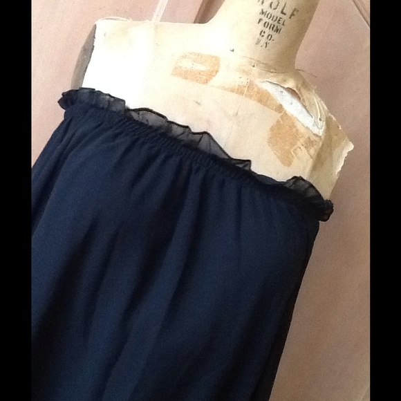 New GORGEOUS CHIFFON OFF THE SHOULDER DRESS - Picture 4 of 4