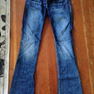 Size 24 new jeans. Barely worn.