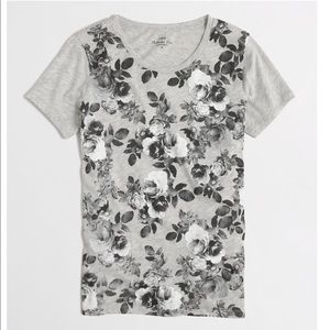 J. Crew Photographic Floral Collector Tee