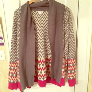 Aztec Print Sweater