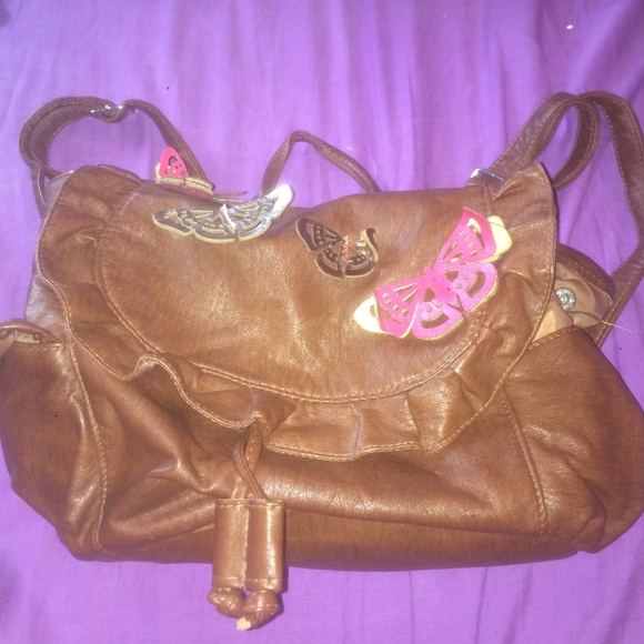 small bag w/ butterflies