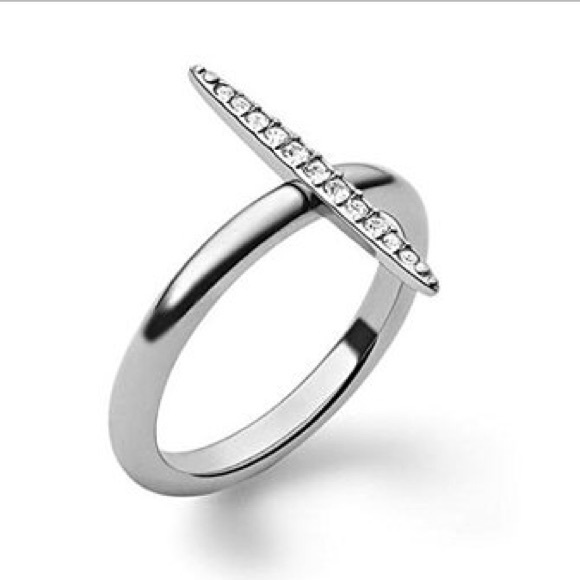 Michael Kors Jewelry - ❌SOLD❌MICHAEL KORS MATCHSTICK RING - SILVER