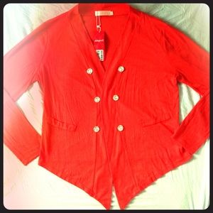Allegra k red jacket