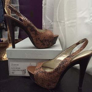 Jessica Simpson Peeptoe slingbacks