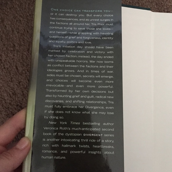 Insurgent By Veronica Roth - Picture 2 of 3