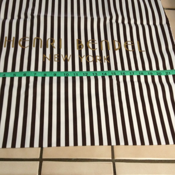Authentic Henri Bendel dust bag.