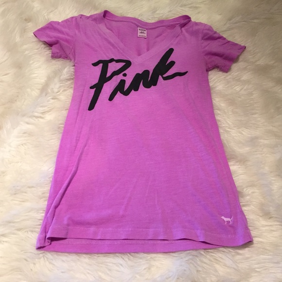 PINK Victoria's Secret Tops - Purple tshirt