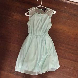 Forever 21 mint summer dress