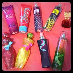 Set of 9 fragrance/lotions!