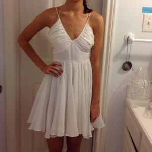 White flowy Impeccable Pig Dress