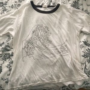 Brandy ocean wave top (RARE)