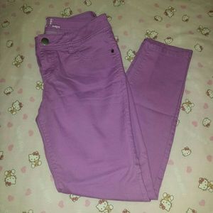Lavender Skinny Jeans
