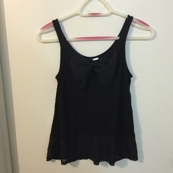 H&M bow tank top