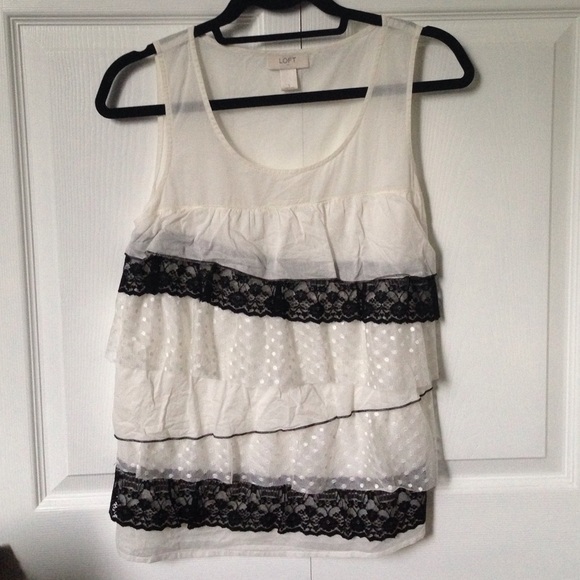 White cotton tank top