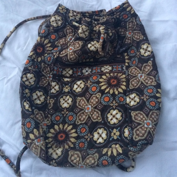 Vera Bradley backpack tote
