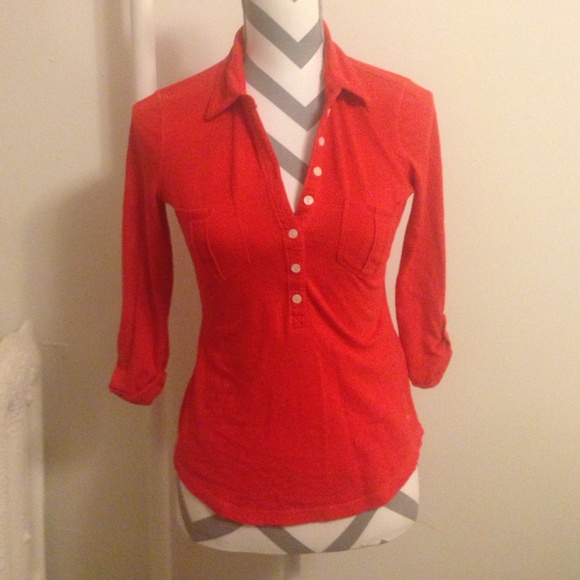 Abercrombie & Fitch 3 quarter sleeve shirt