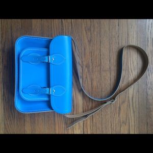 Blue Cambridge Satchel