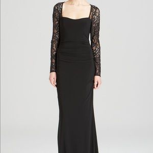 Laundry by Shelli Segal - Black lace gown