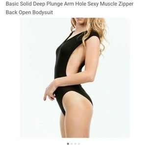 Black bodysuit/onesie