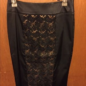 2bebe lace skirt