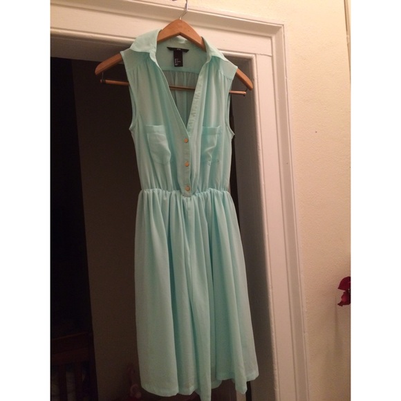 Teal dress - Picture 1 of 4