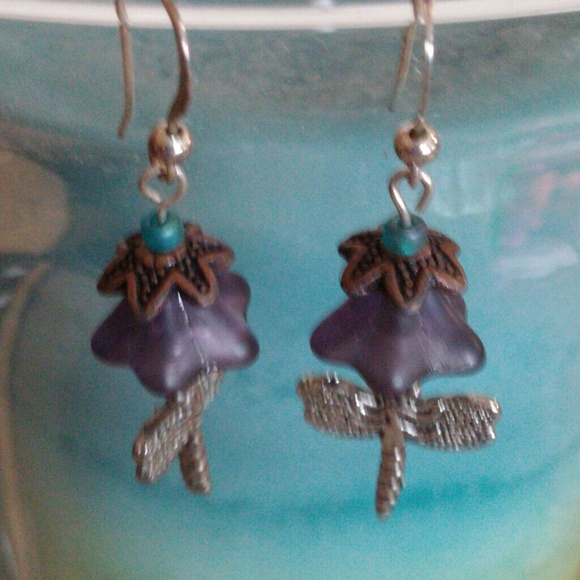 Dragonfly earrings