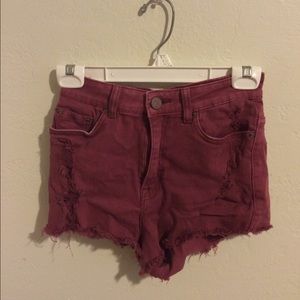 High waisted BDG shorts