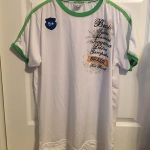 Jersey material Brasil top