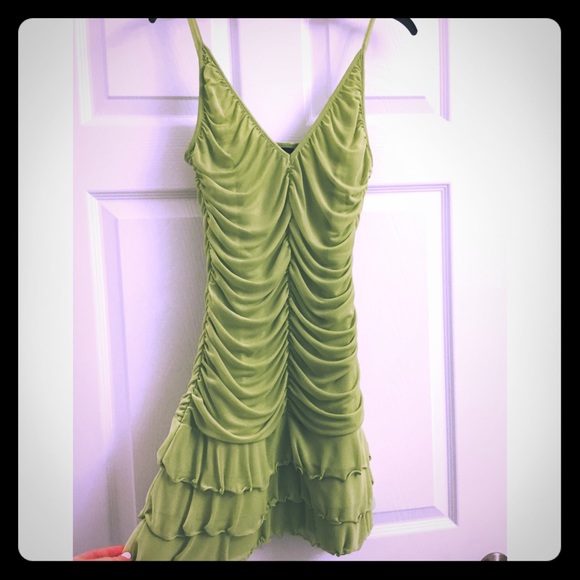 Rouched dress