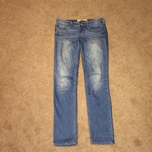 light wash Hollister skinny jeans size 1R